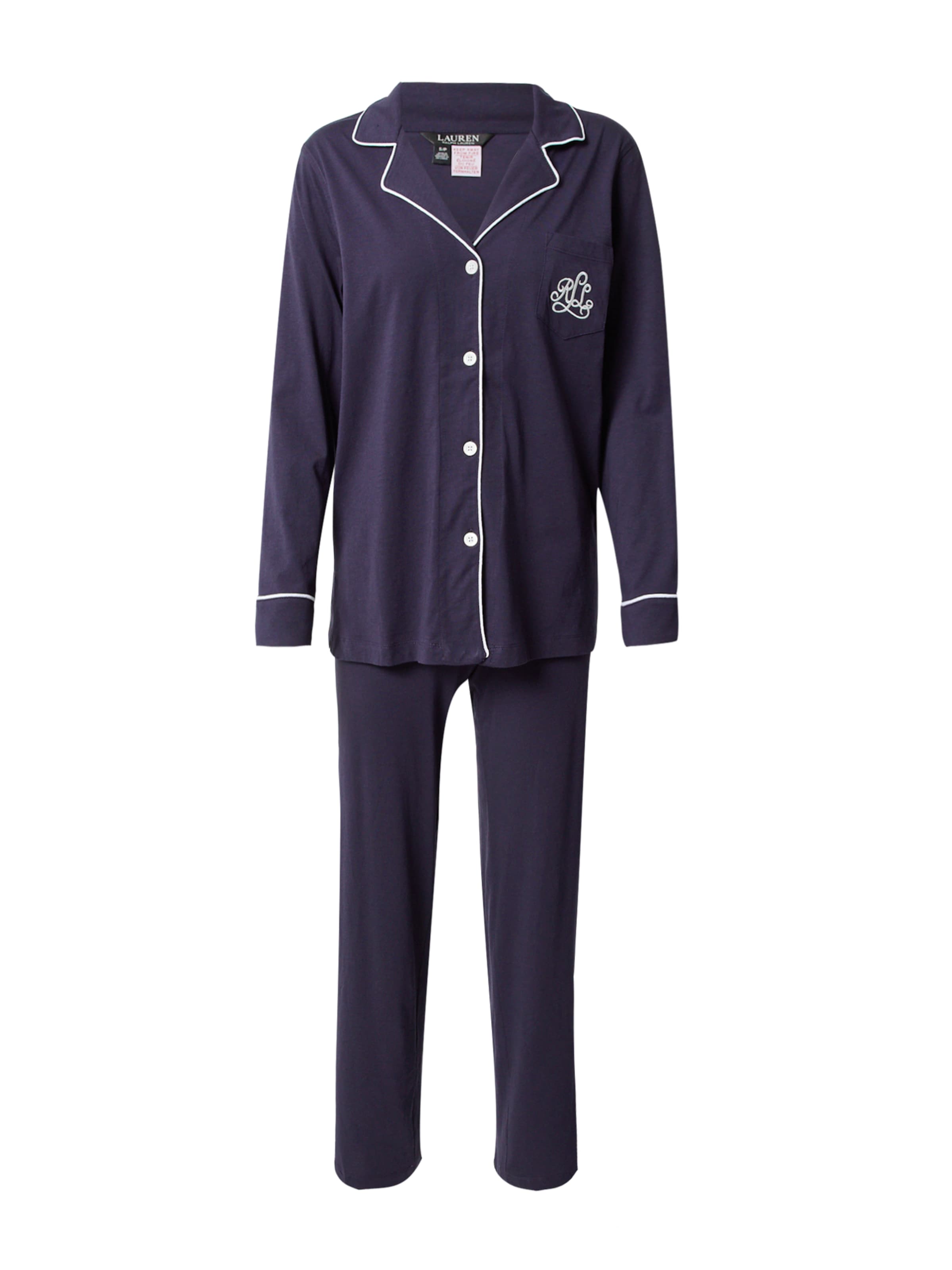 Pigiama di Lauren Ralph Lauren in blu: frontale