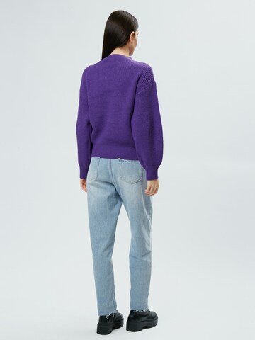 Influencer Sweater in Purple