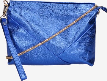 Gave Lux Clutch in Blue: front