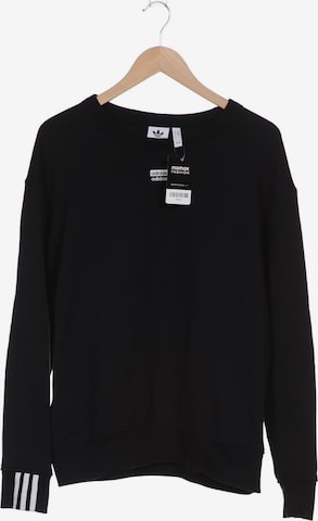 ADIDAS ORIGINALS Sweatshirt & Zip-Up Hoodie in M in Black: front