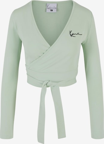 Karl Kani Shirt in Groen: voorkant