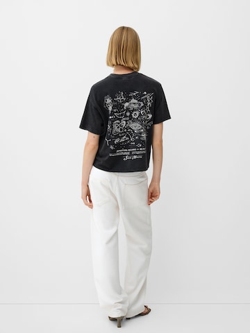 Bershka Shirt in Grijs