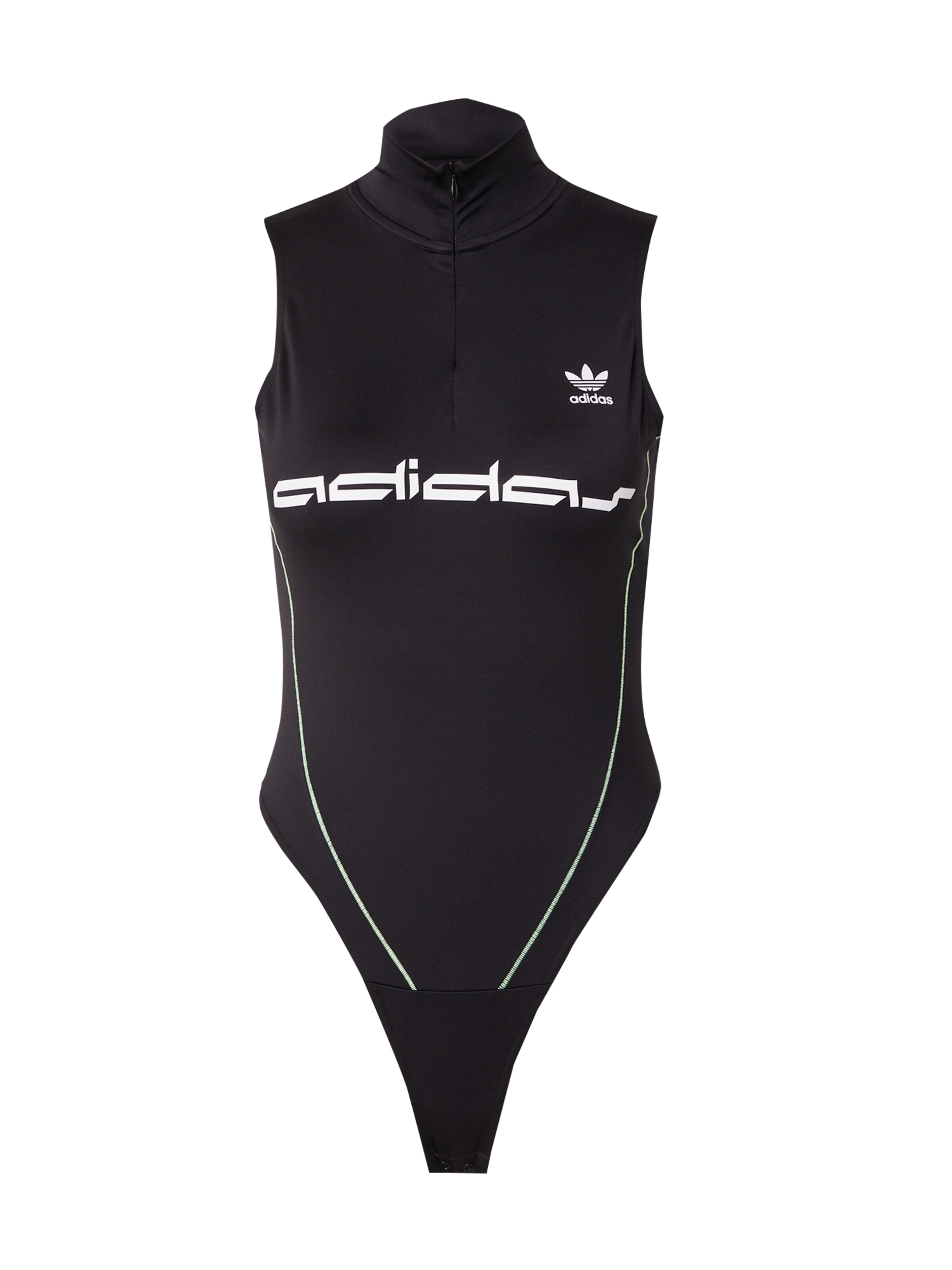 black and white adidas bodysuit