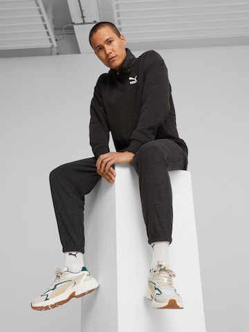 PUMA Tapered Broek in Zwart