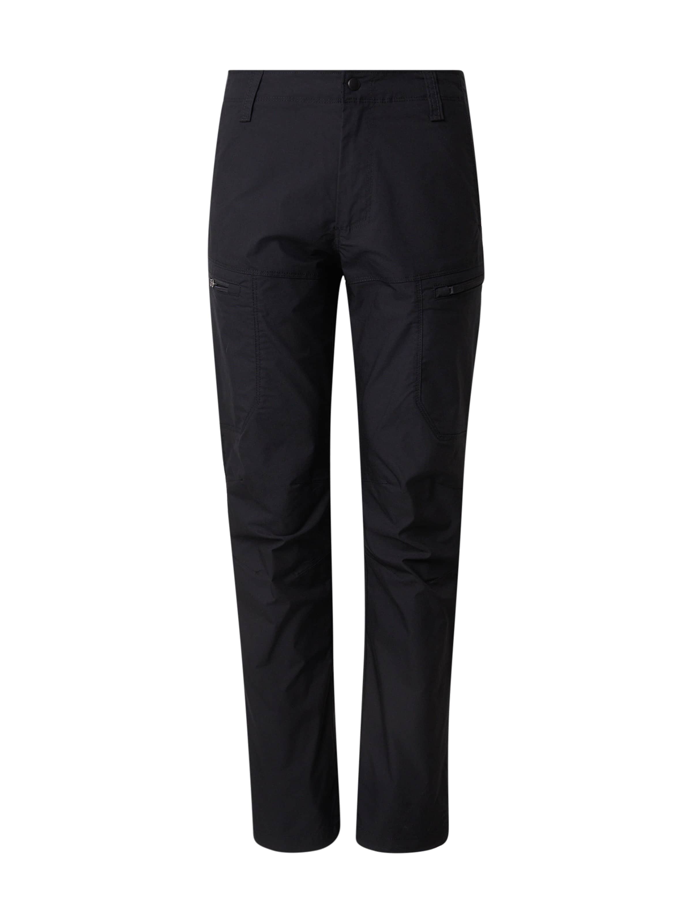 Vintage Industries Παντελόνι 'Kenny' σε μαύρο: μπροστά