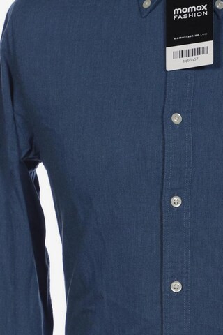 TOMMY HILFIGER Button Up Shirt in S in Blue