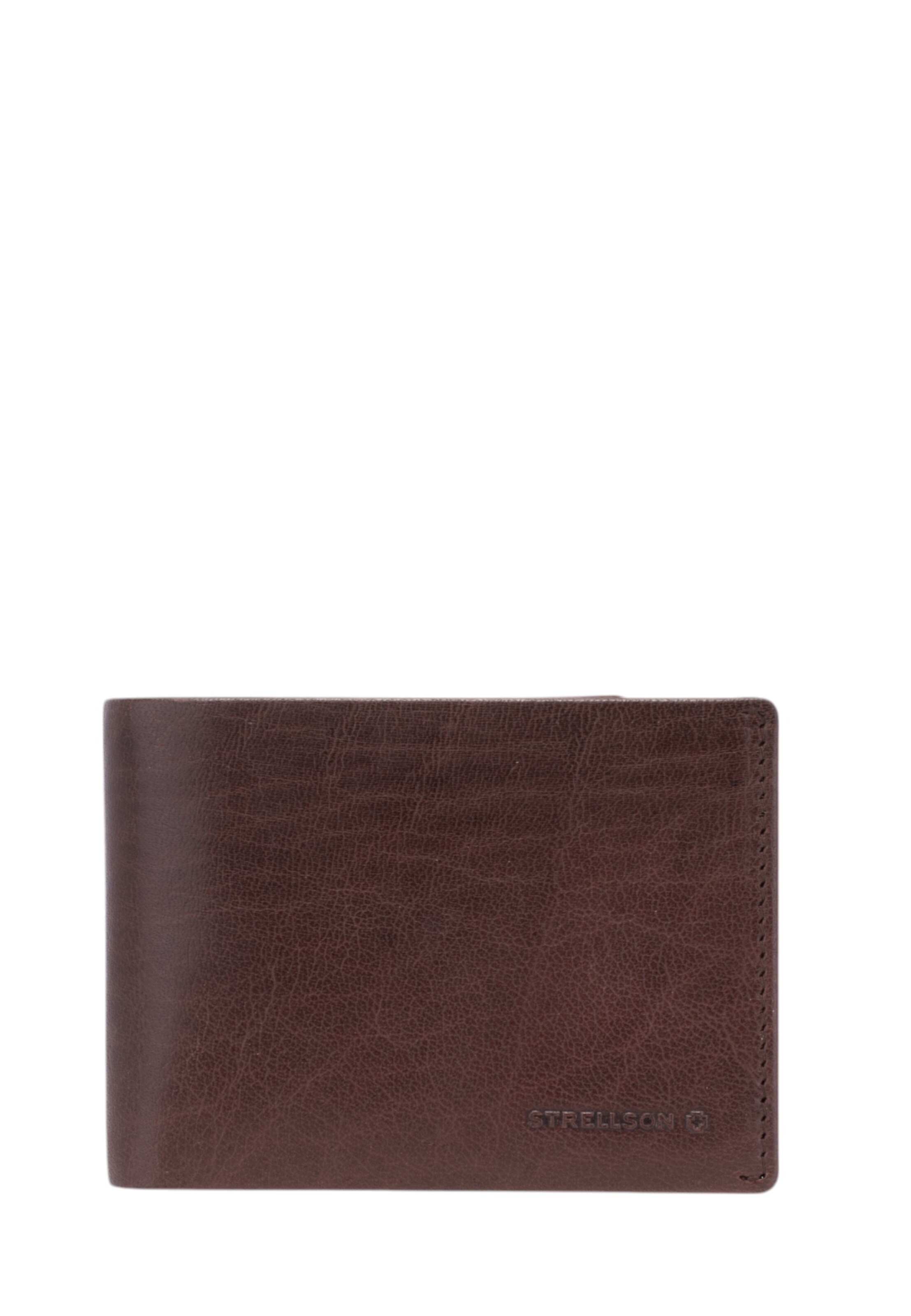 STRELLSON Wallet in Brown: front