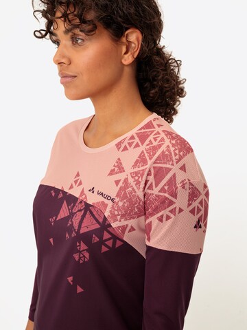 VAUDE Functioneel shirt 'Moab' in Roze
