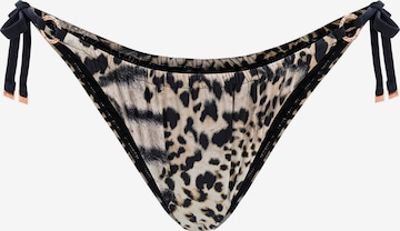 Marc & André Bikinibroek 'LUXURY LEO' in Beige: voorkant