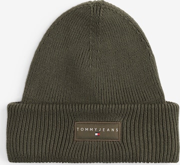 Tommy Jeans Шапка в зелено: отпред