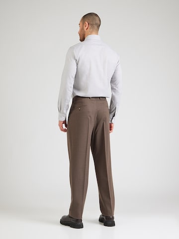 Tapered Pantaloni con pieghe di Michael Kors in grigio: dietro