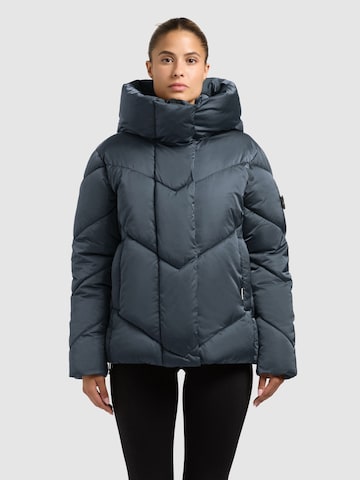 khujo Зимняя куртка 'OLSA2' в Синий: спереди