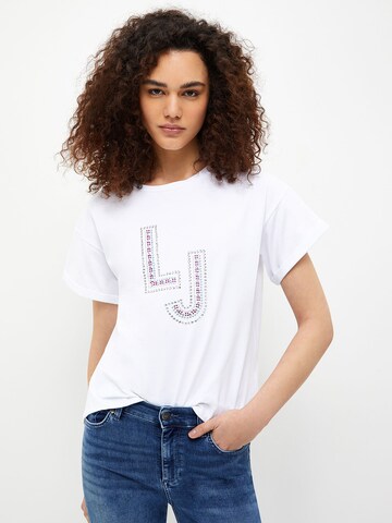 T-shirt Liu Jo en blanc : devant