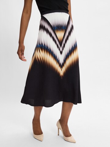 TAIFUN Rok in Beige: voorkant