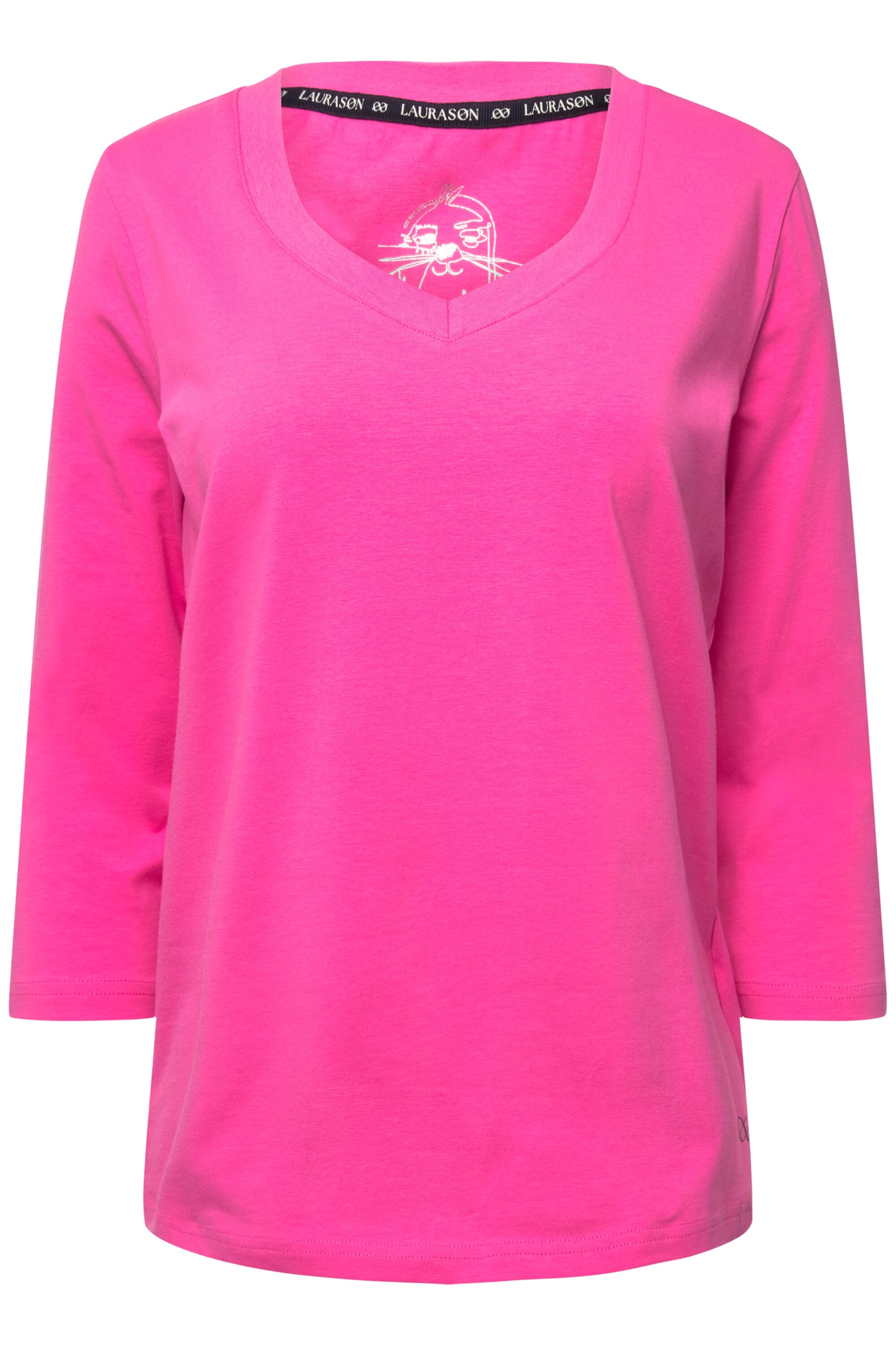 LAURASØN Shirt in Pink: Vorderseite