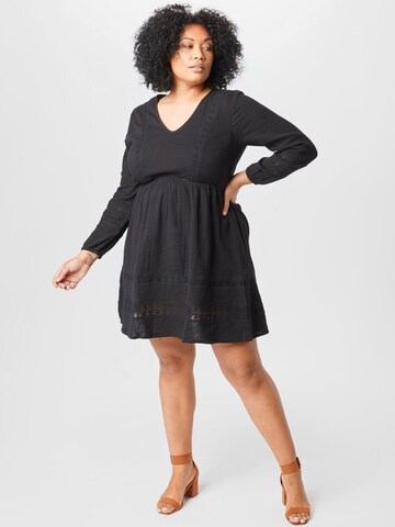 ABOUT YOU Curvy - Vestido 'Valeria' en negro: frente