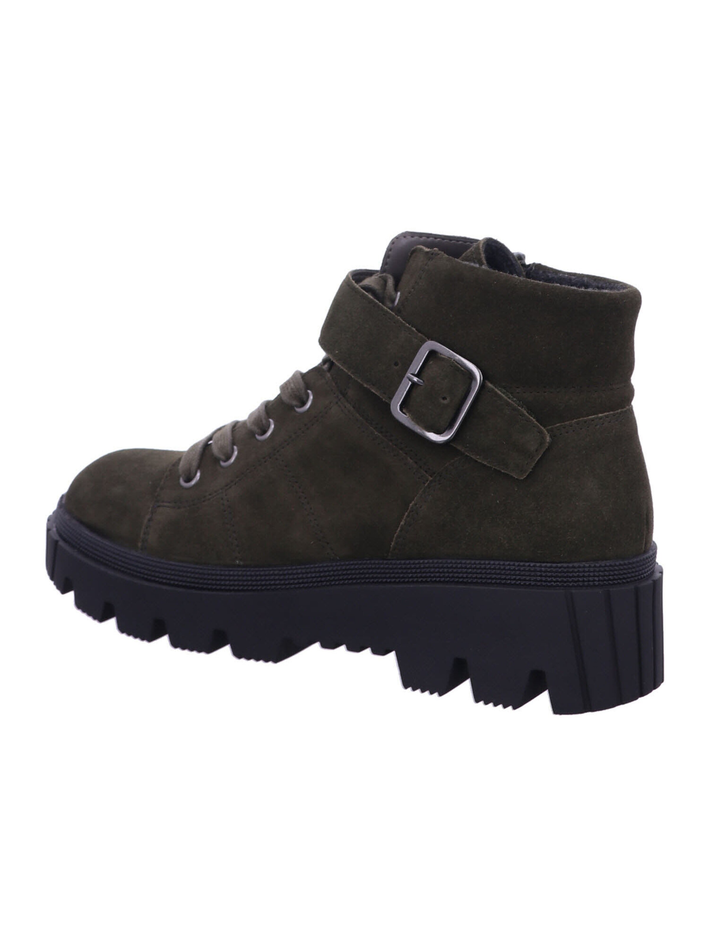 GABOR Schnürstiefeletten in Grün