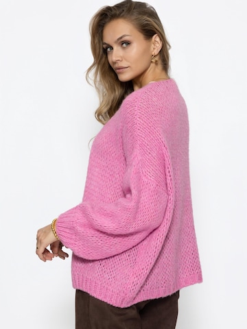 SASSYCLASSY Oversized vest in Roze