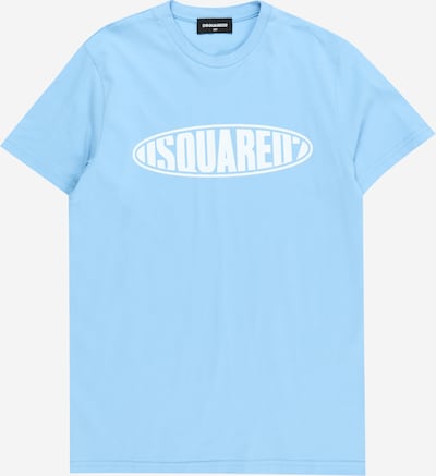 DSQUARED2 Shirt in de kleur Lichtblauw / Wit, Productweergave