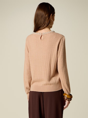 oltre - Jersey en beige