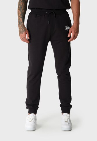 Oldskull Regular Jogginghose in Schwarz: Vorderseite