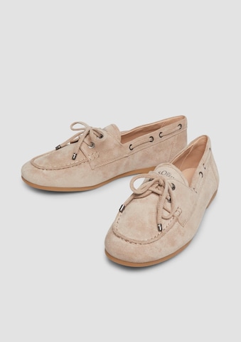 s.Oliver Slip-ons ' ' in Beige