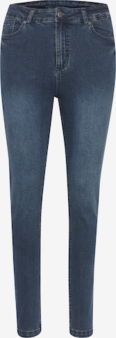 Kaffe Skinny Jeans 'Simone' in Blauw: voorkant