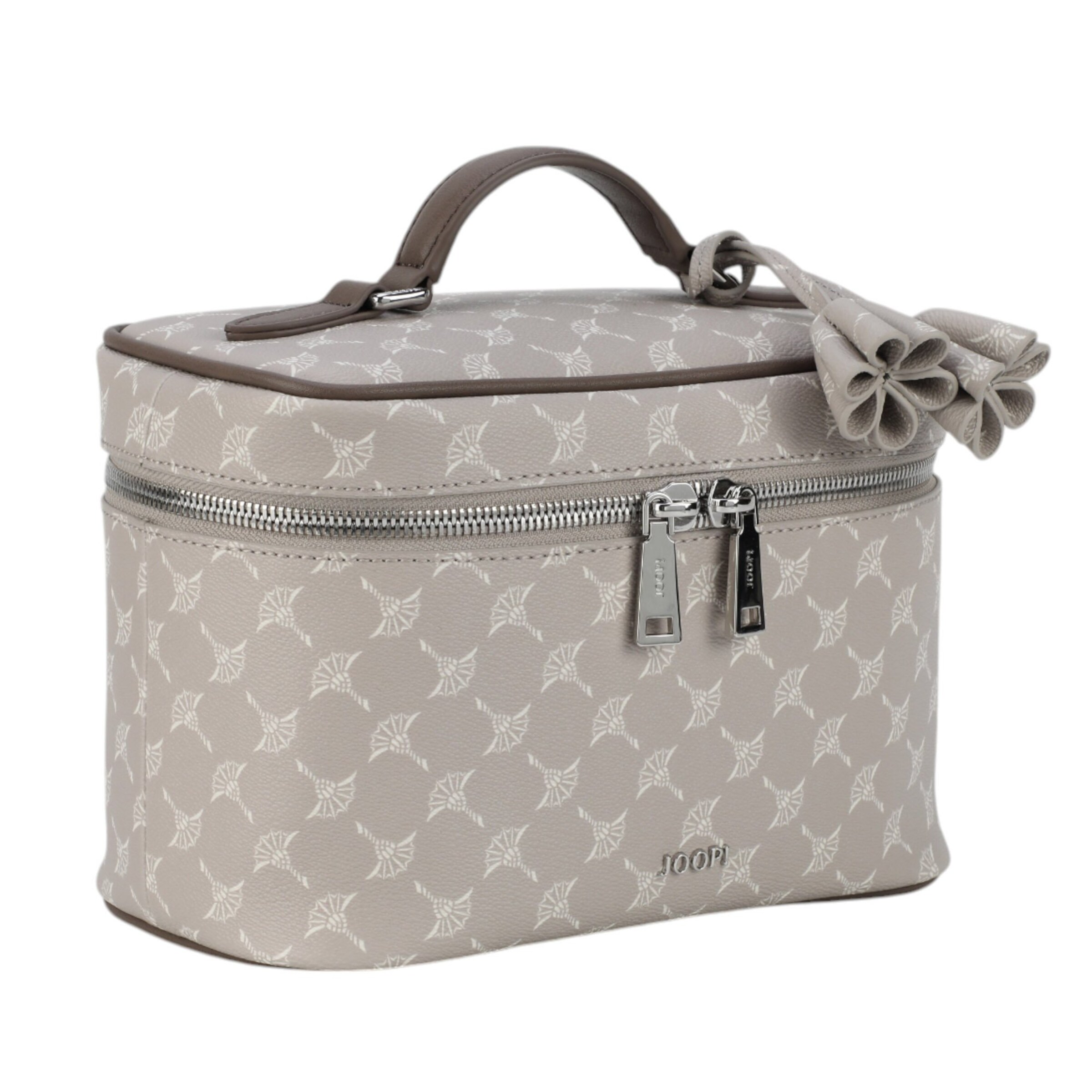 JOOP! - Bolsa de maquillaje 'Cortina 1.0 Flora' en beige