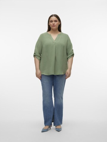 Vero Moda Curve Bluse in Grün