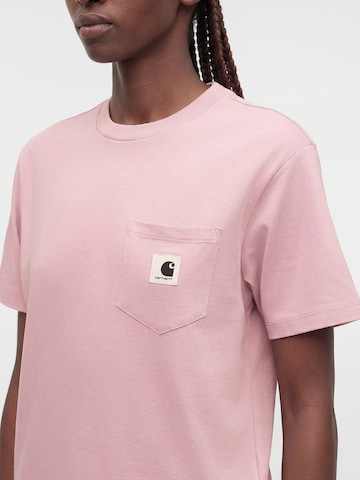 Carhartt WIP Μπλουζάκι σε ροζ