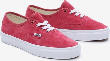 VANS Rövid szárú sportcipők 'Authentic' - piros