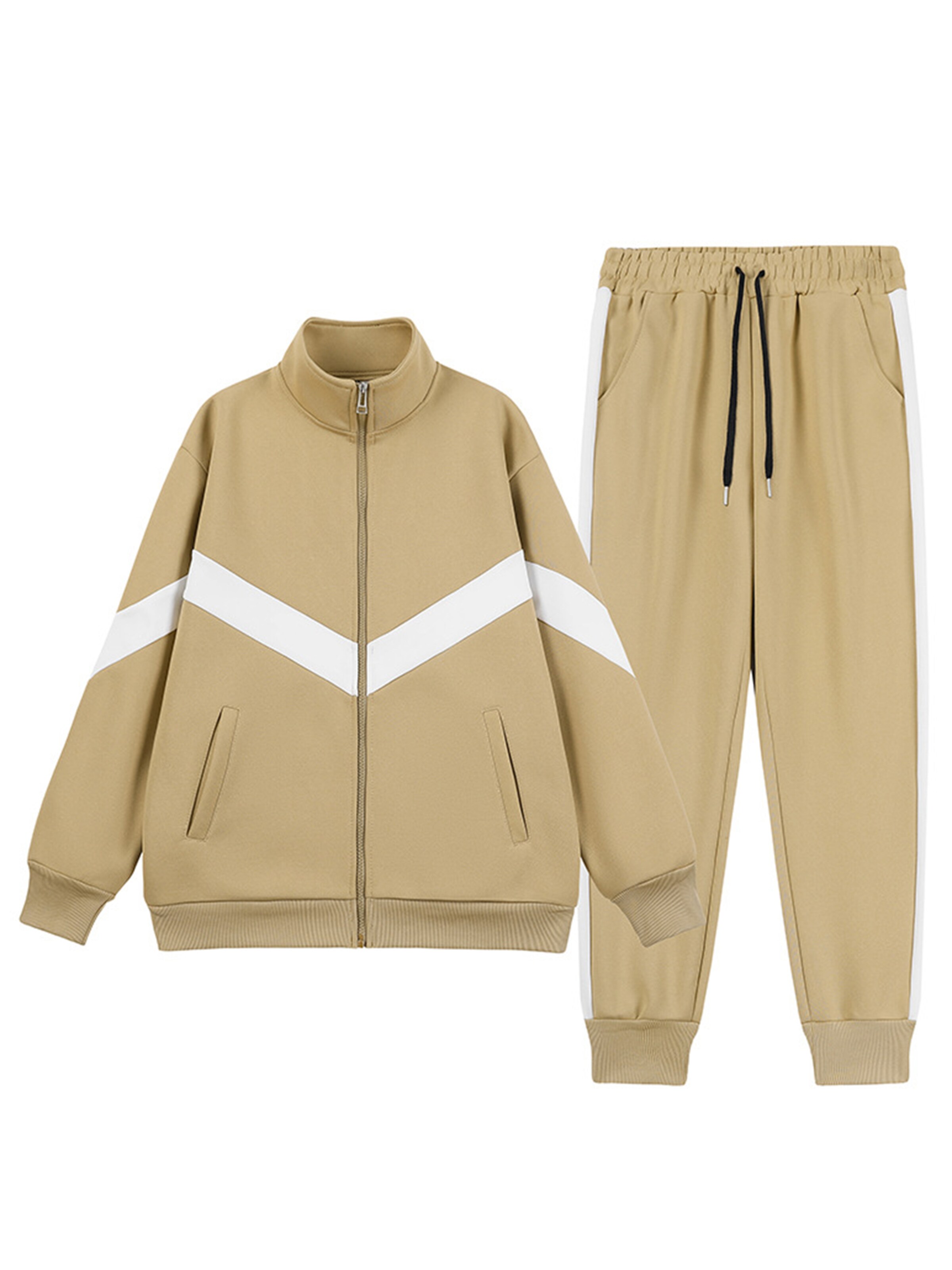 Youthup Sportanzug in khaki, Produktansicht