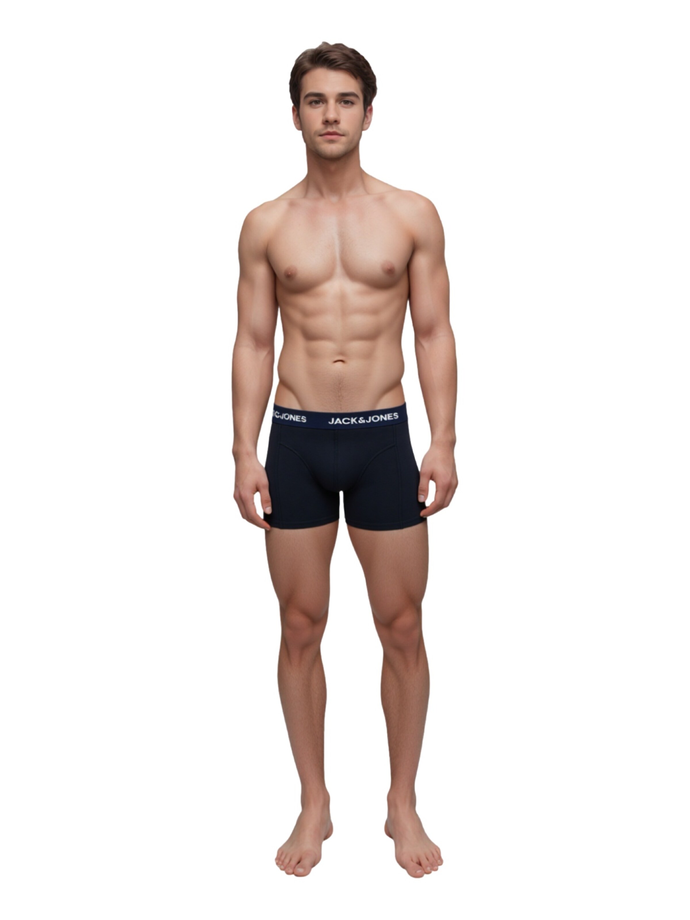 JACK & JONES Boxershorts 'JACGATE DEER' in Blau