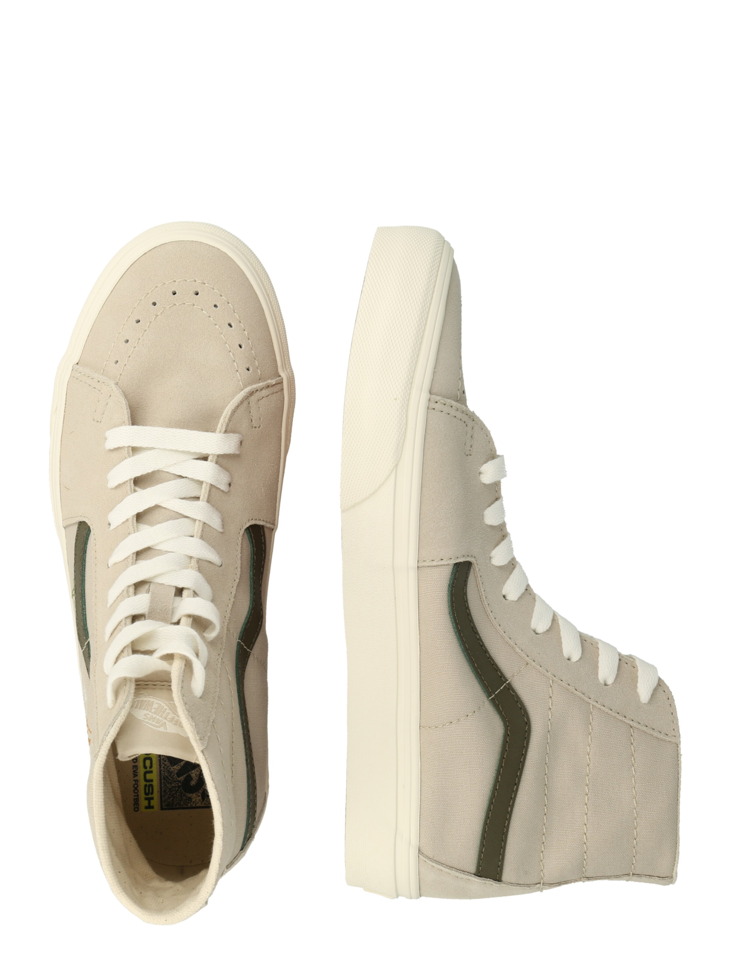 bēšs VANS Augstie brīvā laika apavi