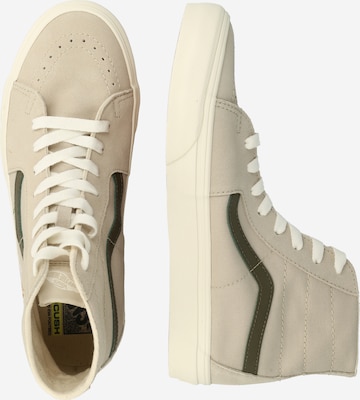 Baskets hautes VANS en beige