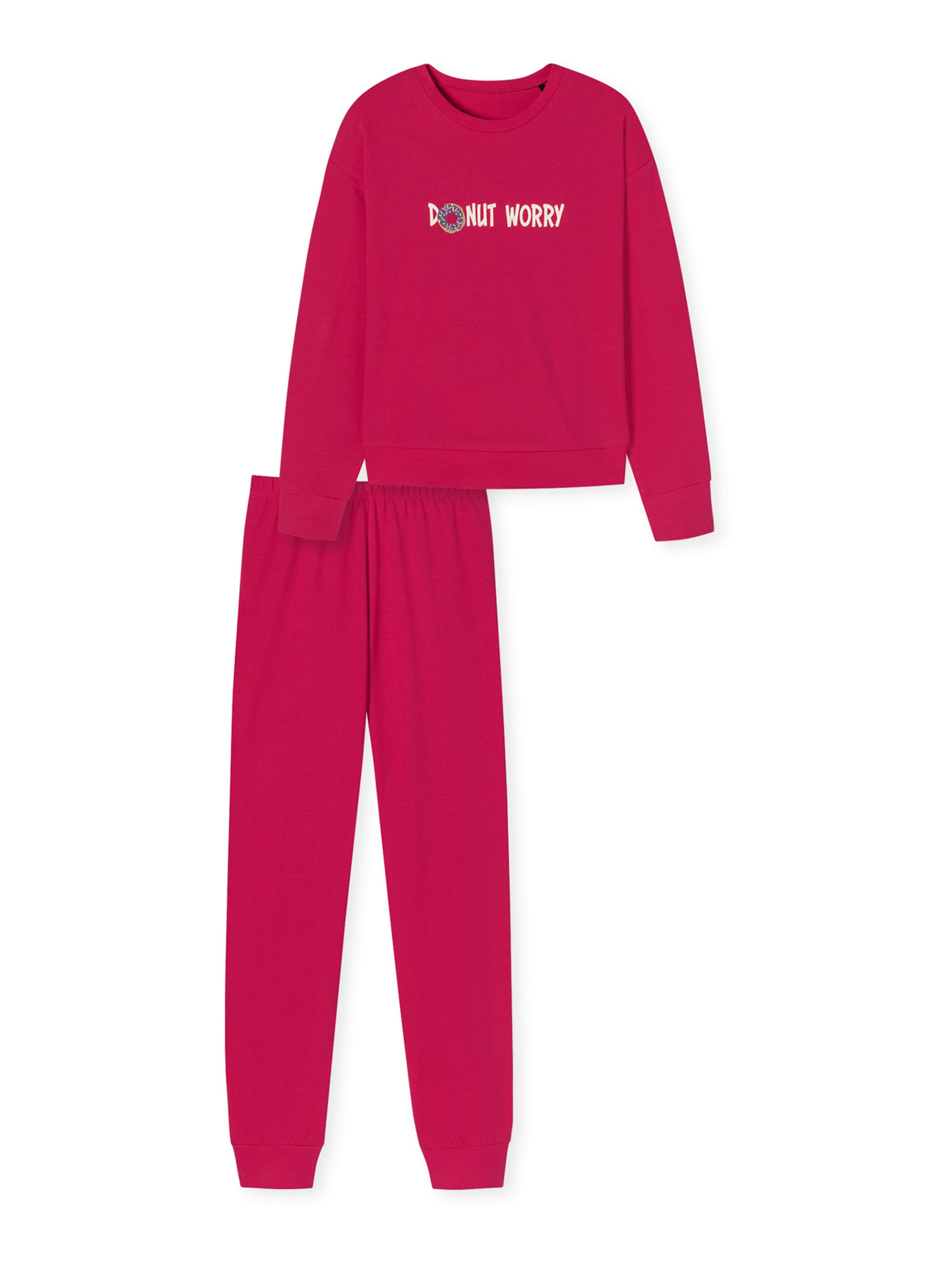 SCHIESSER Pajamas ' Teens Nightwear ' in Pink: front