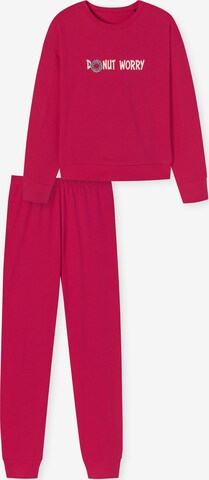 SCHIESSER Pyjama ' Teens Nightwear ' in Pink: predná strana