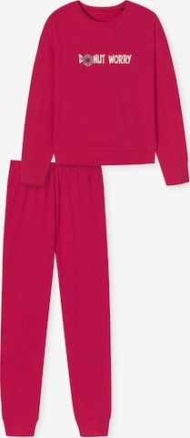 SCHIESSER Nachtkledij ' Teens Nightwear ' in Roze: voorkant