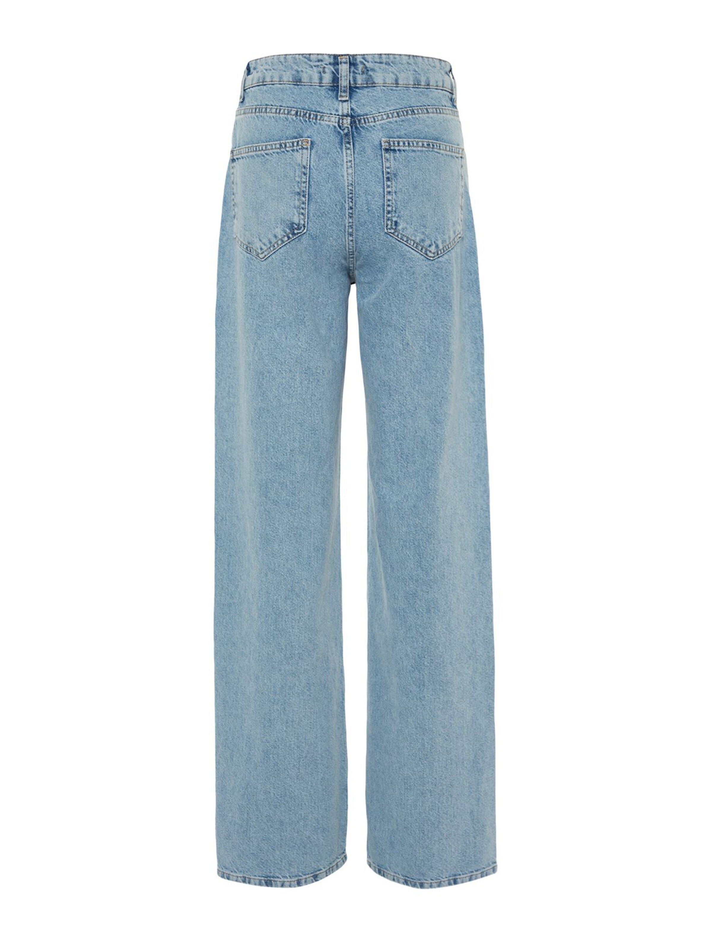 Trendyol Regular Дънки в синьо