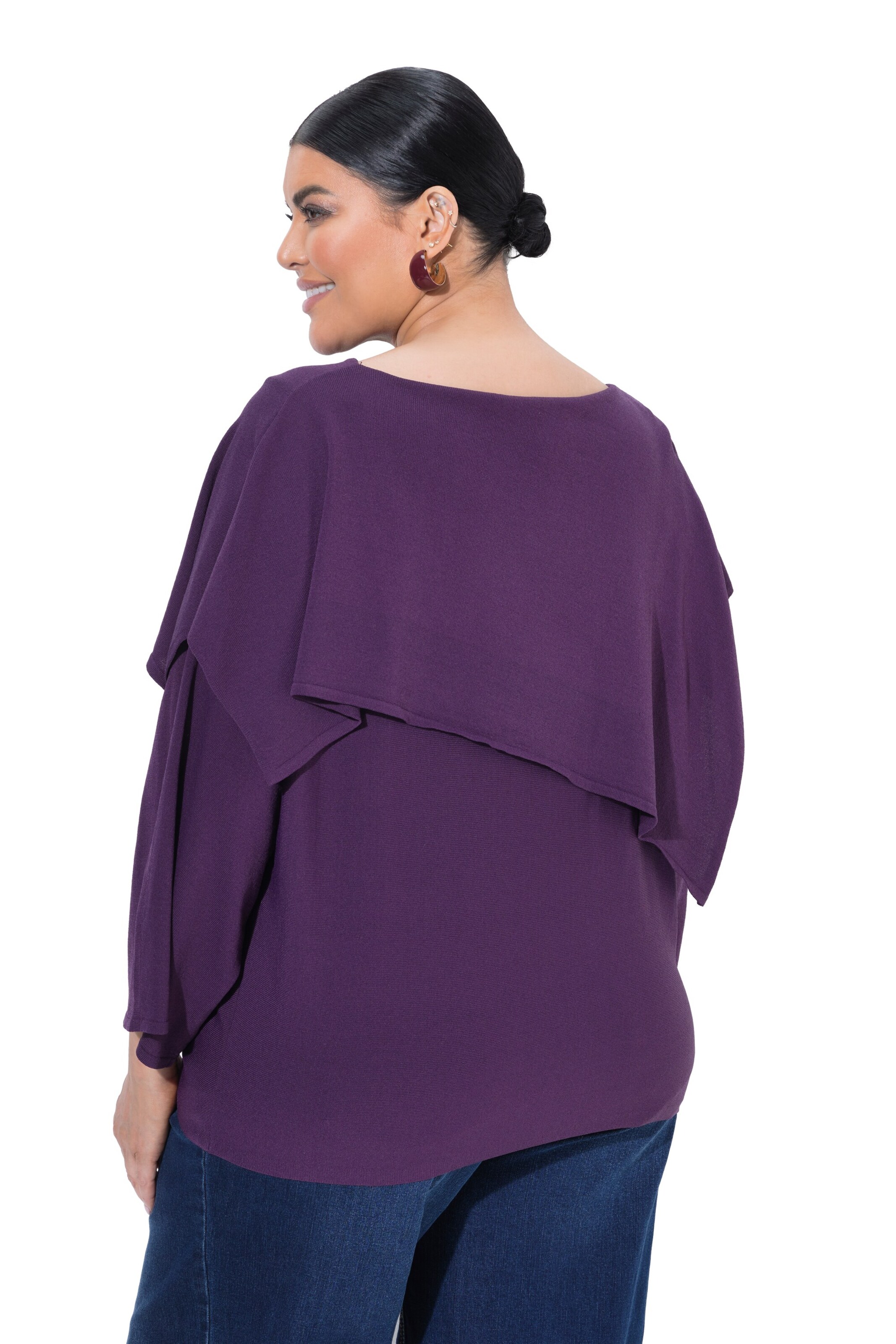 Ulla Popken Pullover in Lila