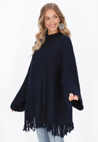 IZIA Trui in Blauw: voorkant