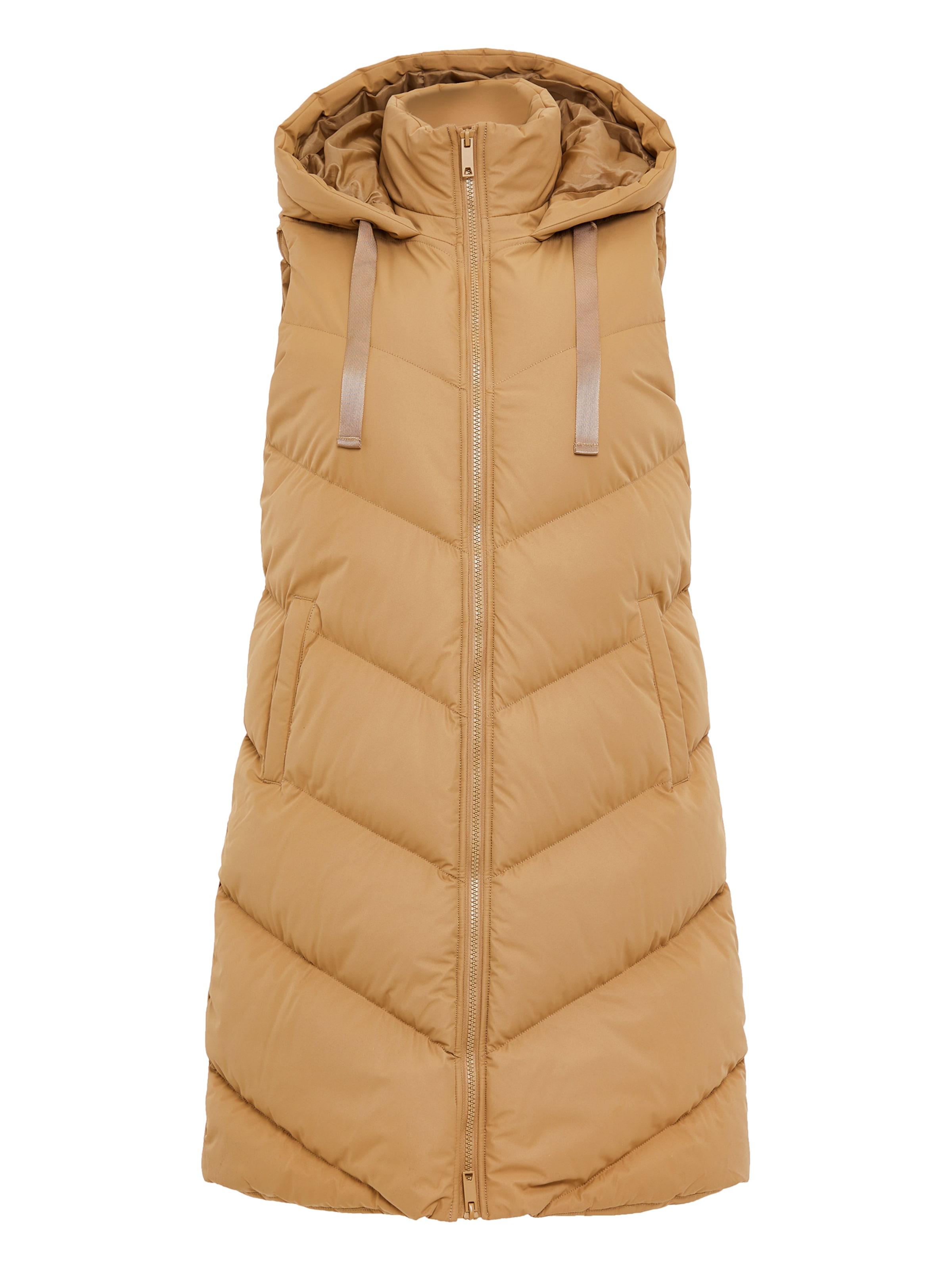 Threadbare Weste 'Vamp' in Braun: Vorderseite