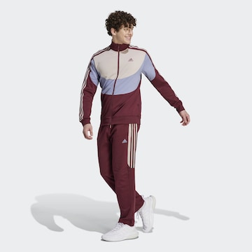 ADIDAS SPORTSWEAR Tracksuit in Red: front