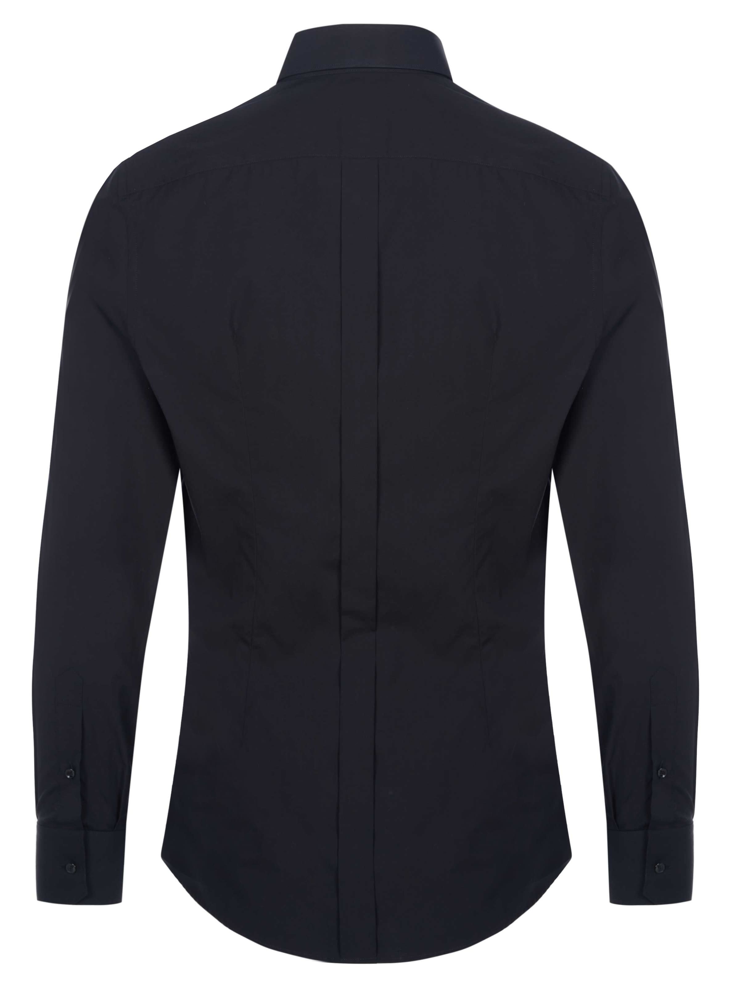 DOLCE & GABBANA Regular fit Button Up Shirt in Black