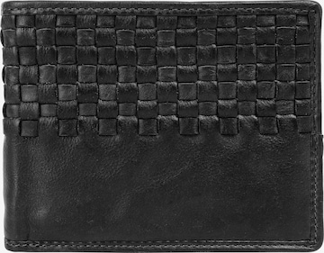 Bagan Portemonnaie in Schwarz: Vorderseite