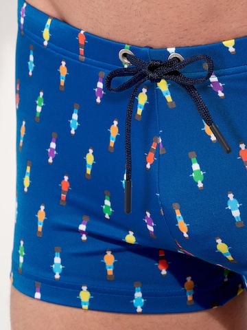 Shorts de bain ' Swim Shorts Calcio ' HOM en bleu