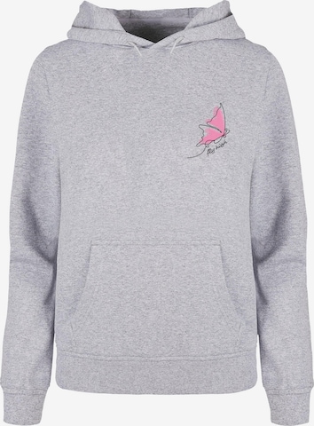 Merchcode Sweatshirt 'Fly High' in Grijs: voorkant