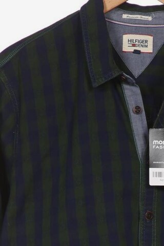 Tommy Jeans Button Up Shirt in XXL in Green