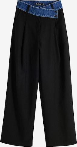 melns Desigual Platas staras Bikses: no priekšpuses