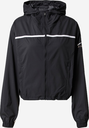 NIKE Športna jakna | črna / bela barva, Prikaz izdelka